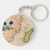 マダガスカルの地図 キーホルダー (裏面)