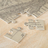 マダガスカルの地図 ジグソーパズル (側面)