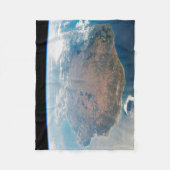 マダガスカルの島。 フリースブランケット (正面)