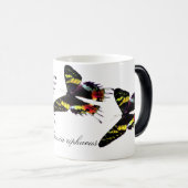 マダガスカルの日没のガ モーフィングマグカップ (正面右)