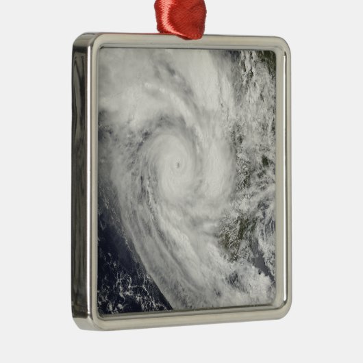 マダガスカルの熱帯低気圧ファネレ メタルオーナメント (右)