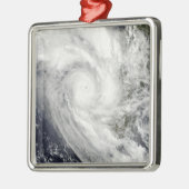 マダガスカルの熱帯低気圧ファネレ メタルオーナメント (左)