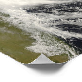 マダガスカルの熱帯低気圧Ivan ポスター (角)