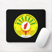 マダガスカルの紋章付き外衣 マウスパッド (マウス)