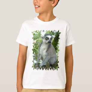 マダガスカルのLemurの子供のTシャツ Tシャツ