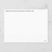 マダガスカルはがき シーズンポストカード (裏面)