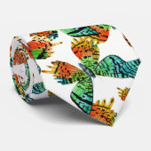 マダガスカルサンセットモス(ウラニアリフェウス) 4. ネクタイ (ロール)