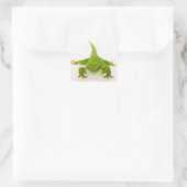マダガスカルデイゲッコ(Phelsuma madagascariensis) スクエアシール (バッグ)