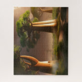 マダガスカルバオバブフォレストファンタジー ジグソーパズル (縦)