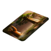 マダガスカルバオバブフォレストファンタジー マグネット (左側)