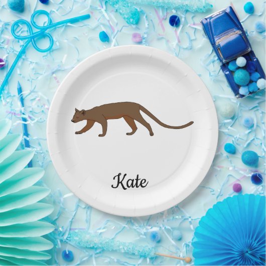 マダガスカルフォス ペーパープレート (パーティー)