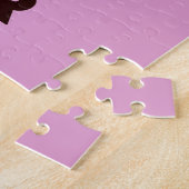 マダガスカル図解入りの、写真付きの旅行ポスター ジグソーパズル (側面)