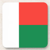 マダガスカル国旗のコースター コースター (正面)