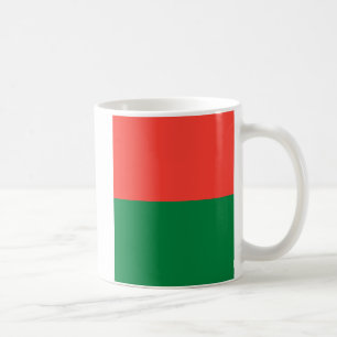 マダガスカル国旗のセラミックマグカップ コーヒーマグカップ