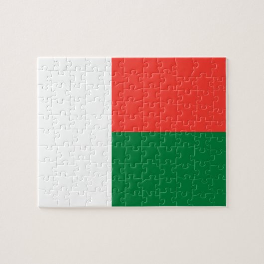 マダガスカル国旗の写真パズル ジグソーパズル (横)