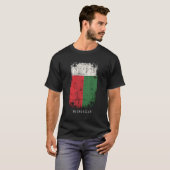 マダガスカル国旗マダガスカル Tシャツ (正面フル)