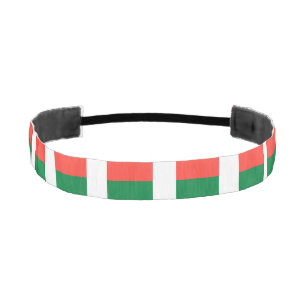 マダガスカル国旗 アスレチックヘッドバンド