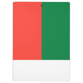 マダガスカル国旗 クリップボード (裏面)