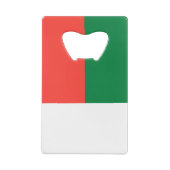 マダガスカル国旗 クレジットカード栓抜き (裏面)