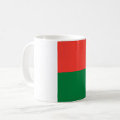 マダガスカル国旗 コーヒーマグカップ (正面左)