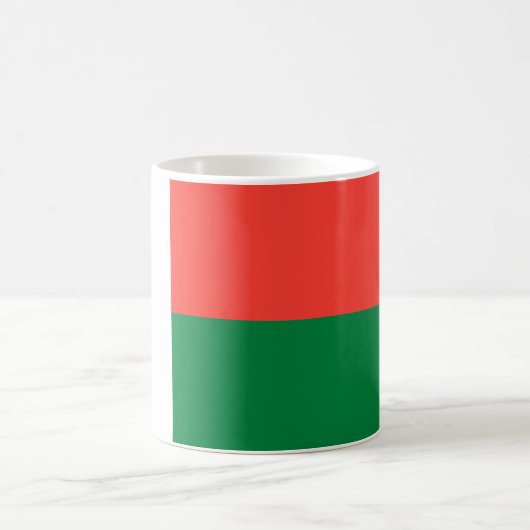 マダガスカル国旗 コーヒーマグカップ (中央)