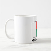 マダガスカル国旗 コーヒーマグカップ (左)