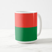 マダガスカル国旗 コーヒーマグカップ (正面右)