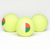 マダガスカル国旗 テニスボール (マルチ)