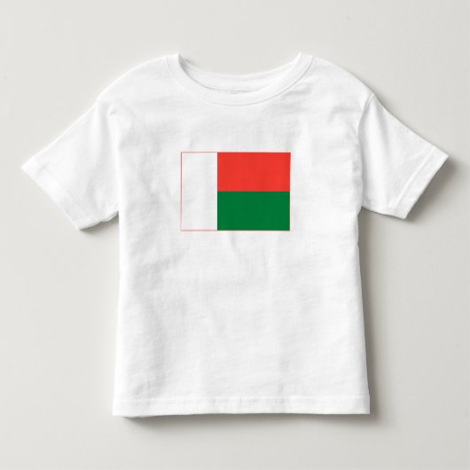 マダガスカル国旗 トドラーTシャツ (正面)