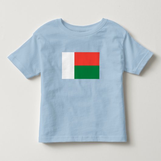 マダガスカル国旗 トドラーTシャツ (正面)