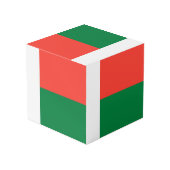 マダガスカル国旗 フォトキューブ (裏面アングル)