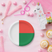 マダガスカル国旗 ペーパープレート (パーティー)