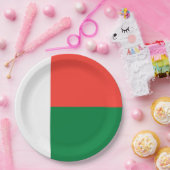 マダガスカル国旗 ペーパープレート (パーティー)