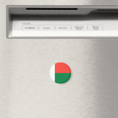 マダガスカル国旗 マグネット (インサイチュ (食洗機))