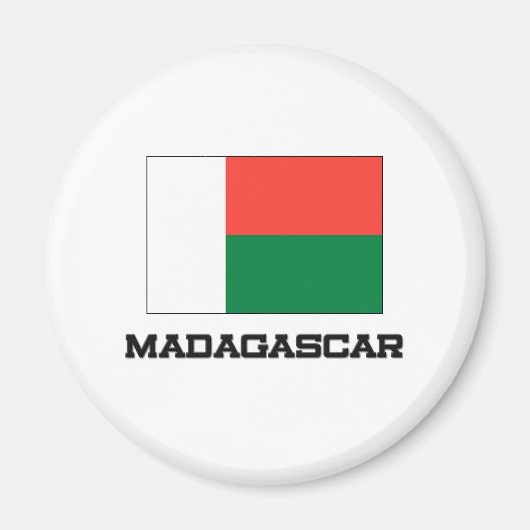 マダガスカル国旗 マグネット (正面)