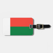 マダガスカル国旗 ラゲッジタグ (正面横)