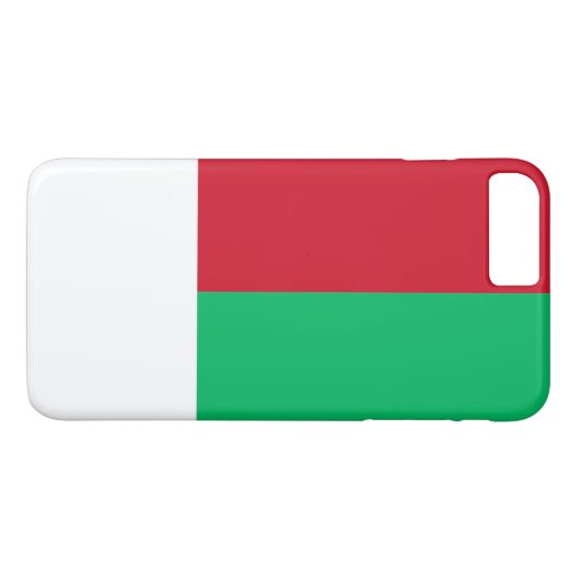 マダガスカル国旗 Case-Mate iPhoneケース (裏面(横))
