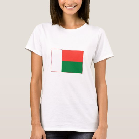 マダガスカル国旗 Tシャツ (正面)