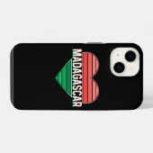 マダガスカル大好き、マラガシーな心 iPhoneケース (裏面横)