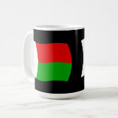 マダガスカル旗マグカップ コーヒーマグカップ (正面左)