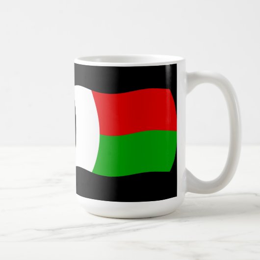 マダガスカル旗マグカップ コーヒーマグカップ (右)