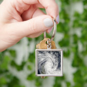 マダガスカル来に上陸する熱帯性風雨 キーホルダー (手)