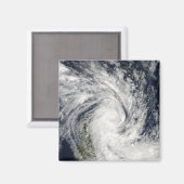 マダガスカル来に上陸する熱帯性風雨 マグネット (正面/裏面)