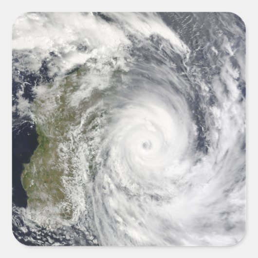 マダガスカル沖の熱帯低気圧ゲール2 スクエアシール (正面)