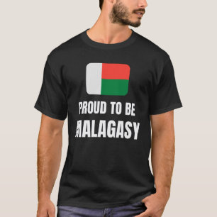 マダガスカル誇りを持った語になる Tシャツ
