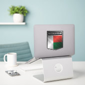 マダガスカル シール (デスク上のノートパソコン)