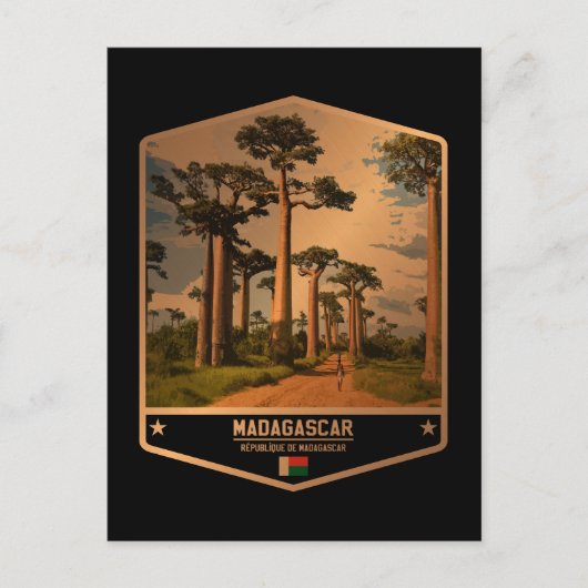 マダガスカル ポストカード (正面)