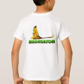 マダガスカル-彗星のガの記号 Tシャツ (裏面)