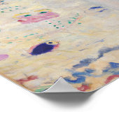 マダプリマヴェシバイグスタフクリムトガールinパープル ポスター (角)