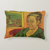 マダムオーガスティンローリンバイビンセント・ヴァン・ゴッホ アクセントクッション (裏面)